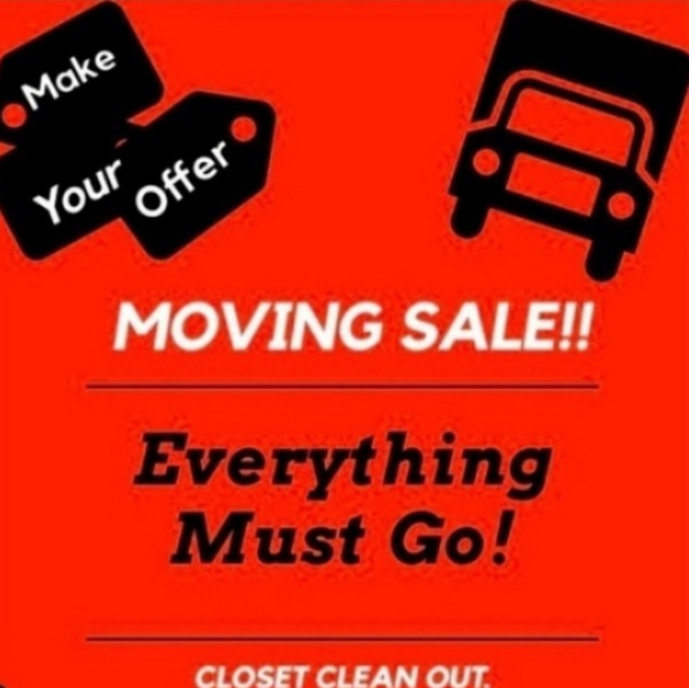 Moving Sale/Fees